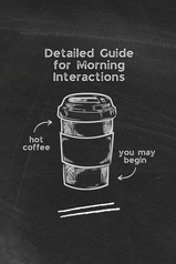 Chalk drawing of a takeaway coffee cup
